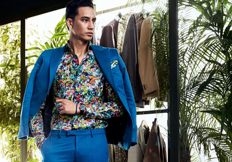 Floral Style :A Masculine Guide to Bold Floral Style